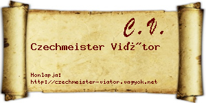 Czechmeister Viátor névjegykártya